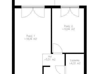         Apartamentos para Alquilar, Wrocław, Lothara Herbsta | 39.04 mkw