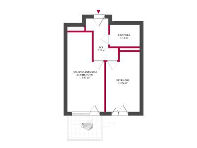         Apartamentos para Alquilar, Poznań, Rolna | 38.02 mkw