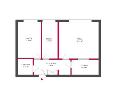         Apartamentos para Alquilar, Warszawa, Cieszyńska | 47.77 mkw