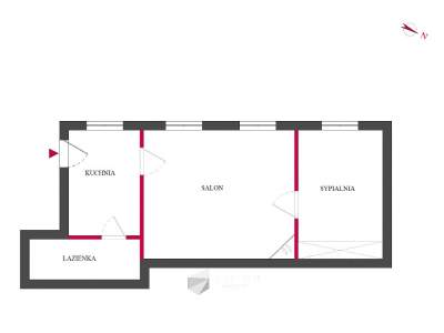         Apartamentos para Alquilar, Poznań, Rybaki | 57.02 mkw